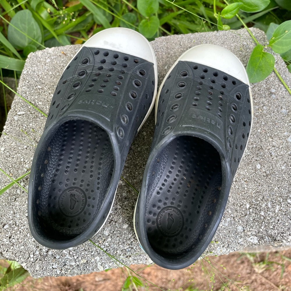 Toddler Boys Black Native Jefferson Sz 7
